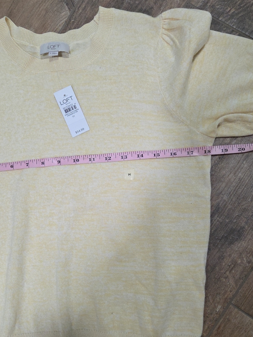 NWT Loft Women’s Short Sleeve Knit Top - Picture 8 of 9